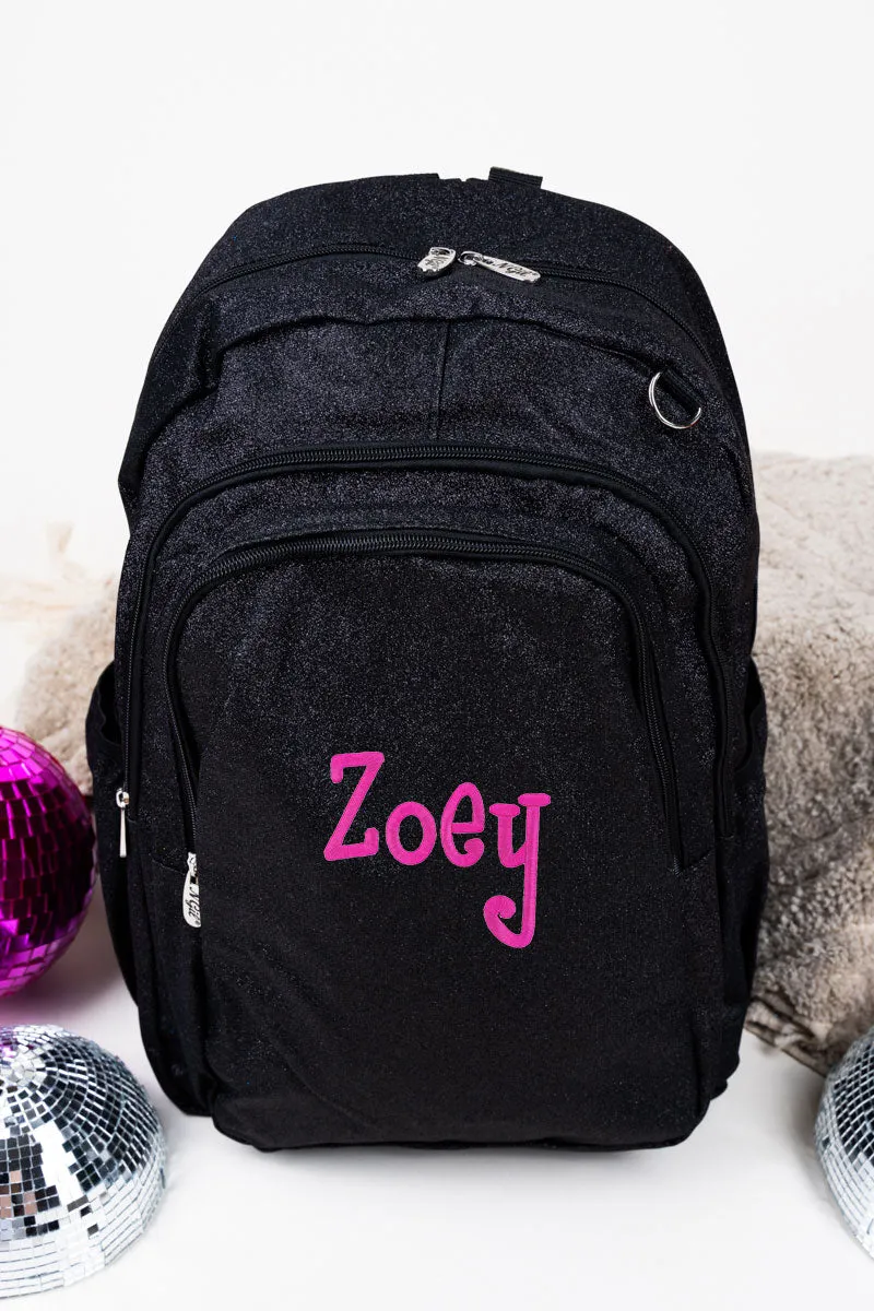Black Glitz & Glam Living Large Backpack