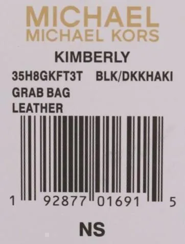 Black KIMBERLY Leather Shoulder Bag