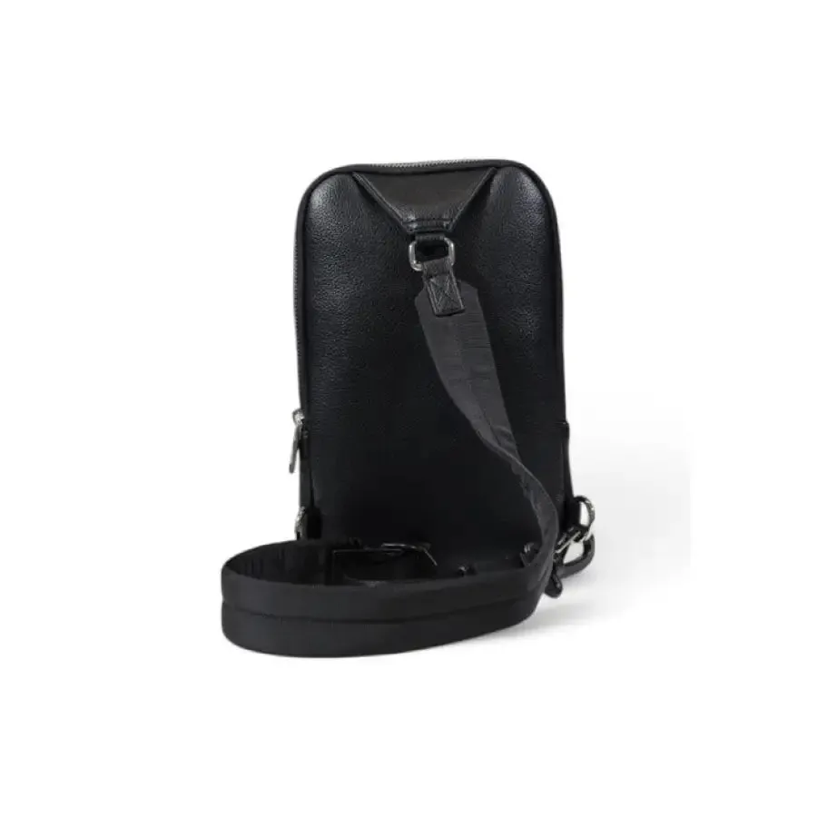 Black Leather Crossbody Bag
