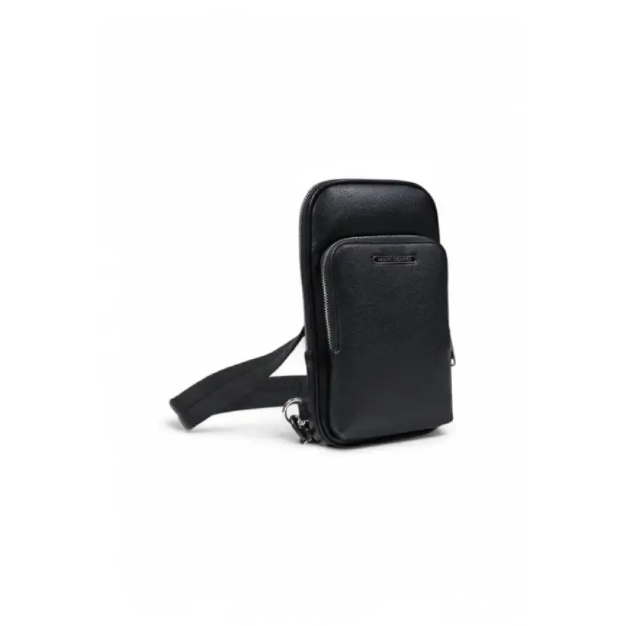 Black Leather Crossbody Bag