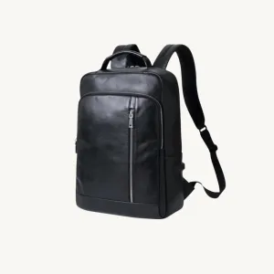﻿Black Prodigy Leather Backpack
