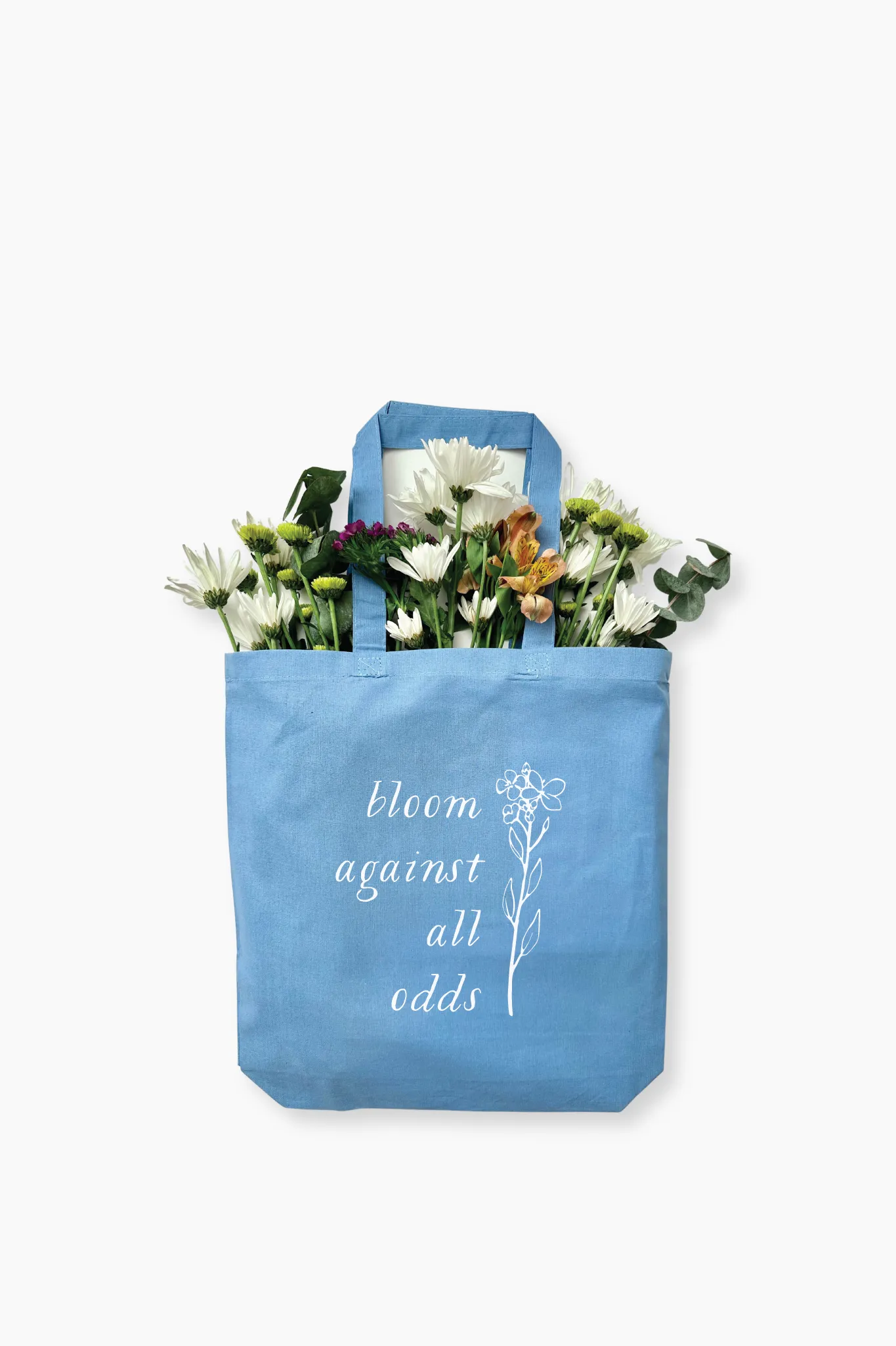 Bloom Against All Odds Tote Bag