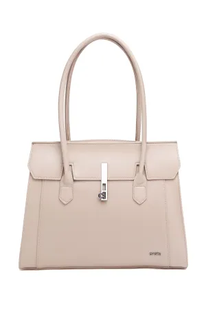 BLOSSOM STRUCTURED TOTE BAG 275 APRICOT