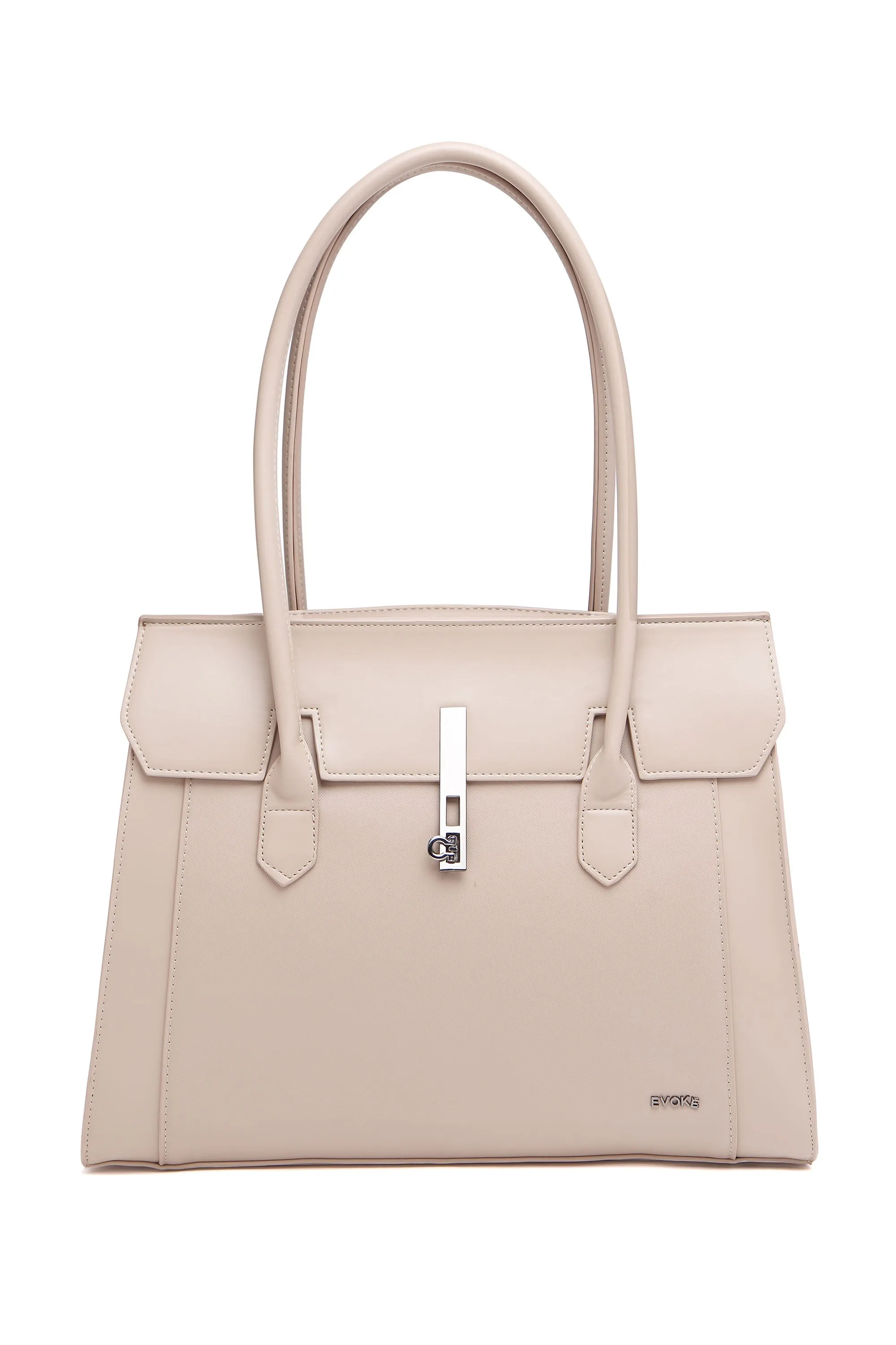 BLOSSOM STRUCTURED TOTE BAG 275 DOVE GRAY