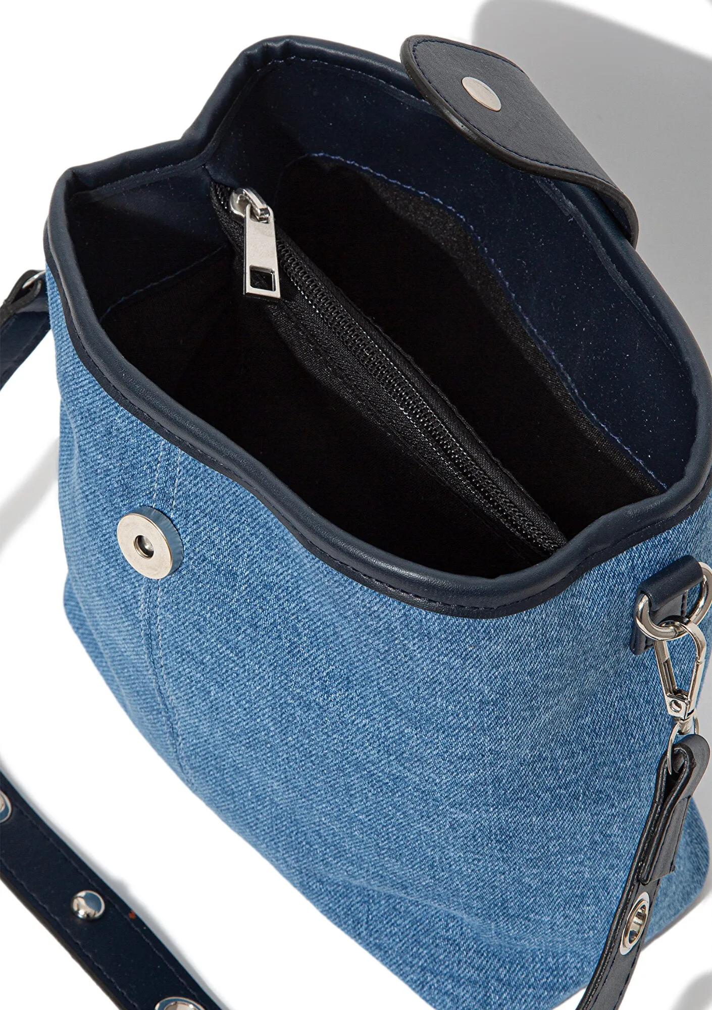 Blue Messenger Bag