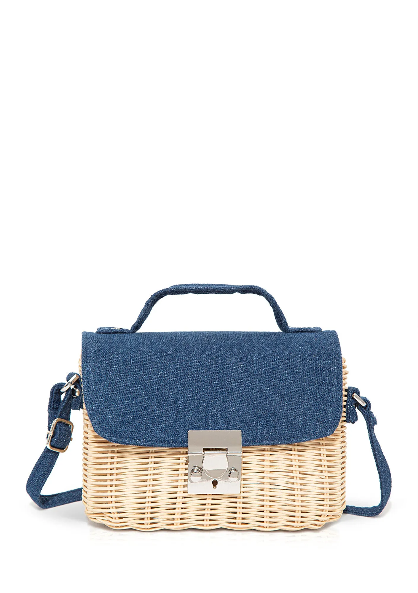 Blue Messenger Bag