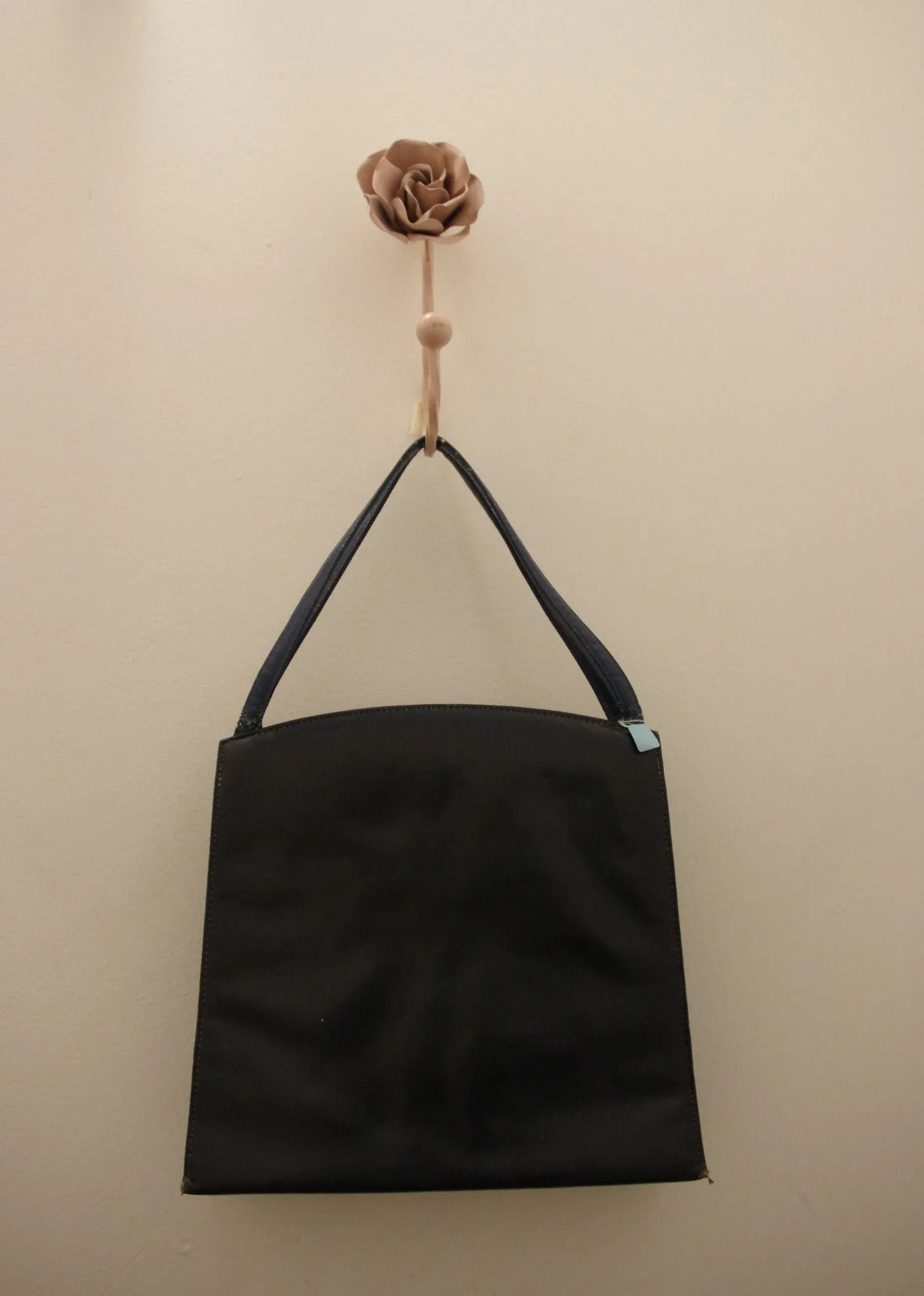 Blue Wave 60s Structured Vintage Bag