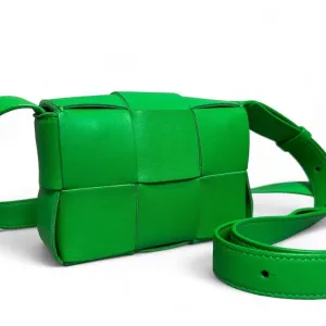 Bottega Veneta Maxi Intrecciato Extra Mini Cassette Crossbody Bag Tote