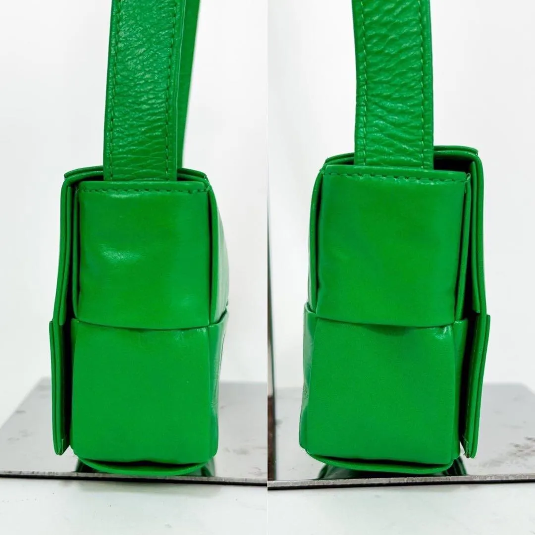 Bottega Veneta Maxi Intrecciato Extra Mini Cassette Crossbody Bag Tote