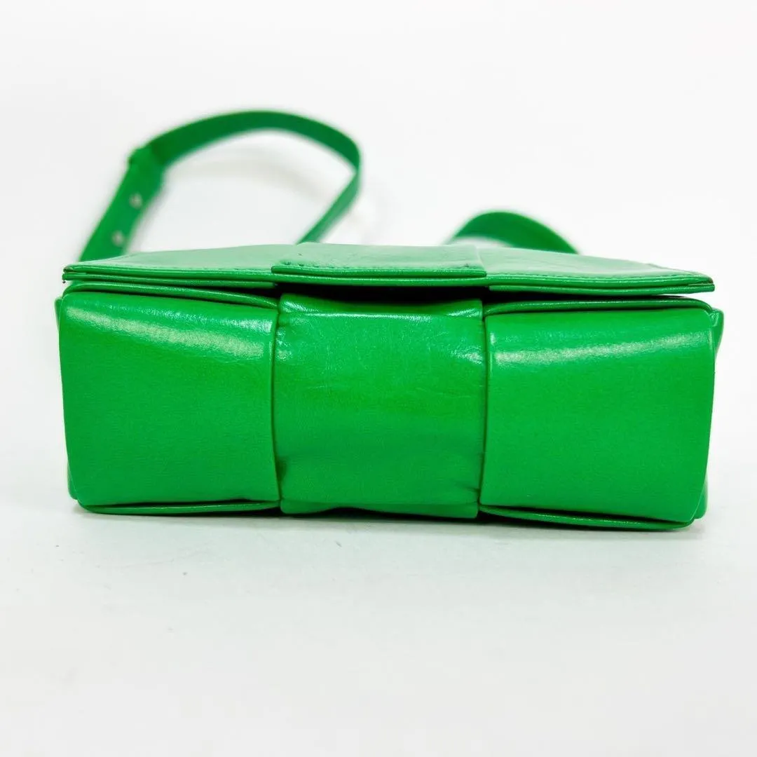 Bottega Veneta Maxi Intrecciato Extra Mini Cassette Crossbody Bag Tote