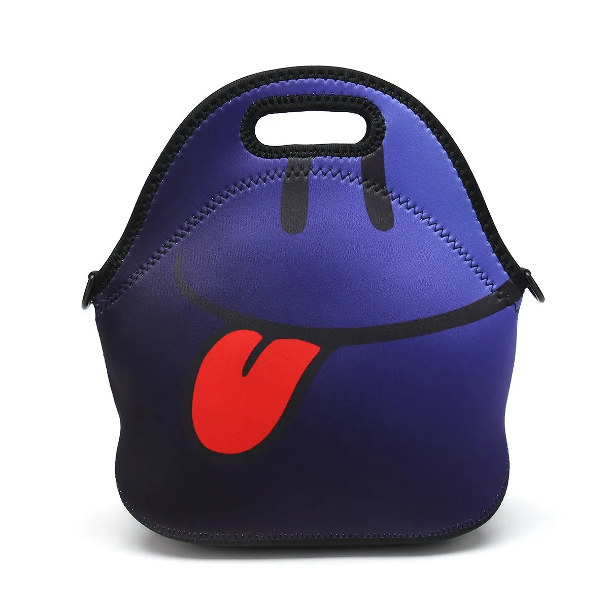 Boys Girls Kids Women Adults Insulated School Travel Outdoor Thermal Waterproof Carrying Lunch Tote Bag Cooler Box Neoprene Lunchbox Container Case (Watermelon)