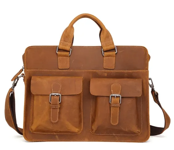 Bradley Leather Messenger