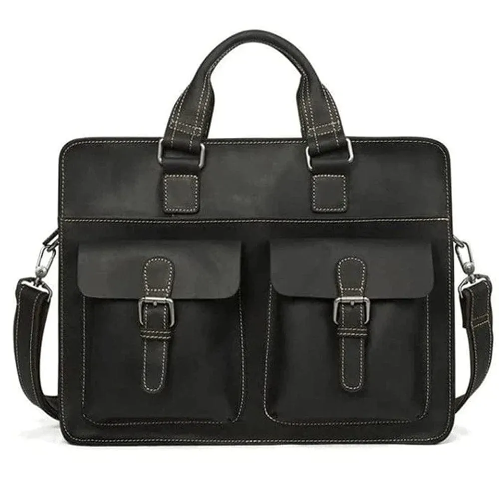 Bradley Leather Messenger