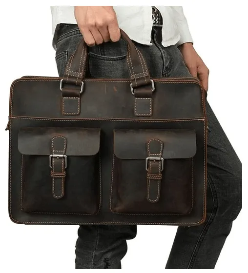 Bradley Leather Messenger