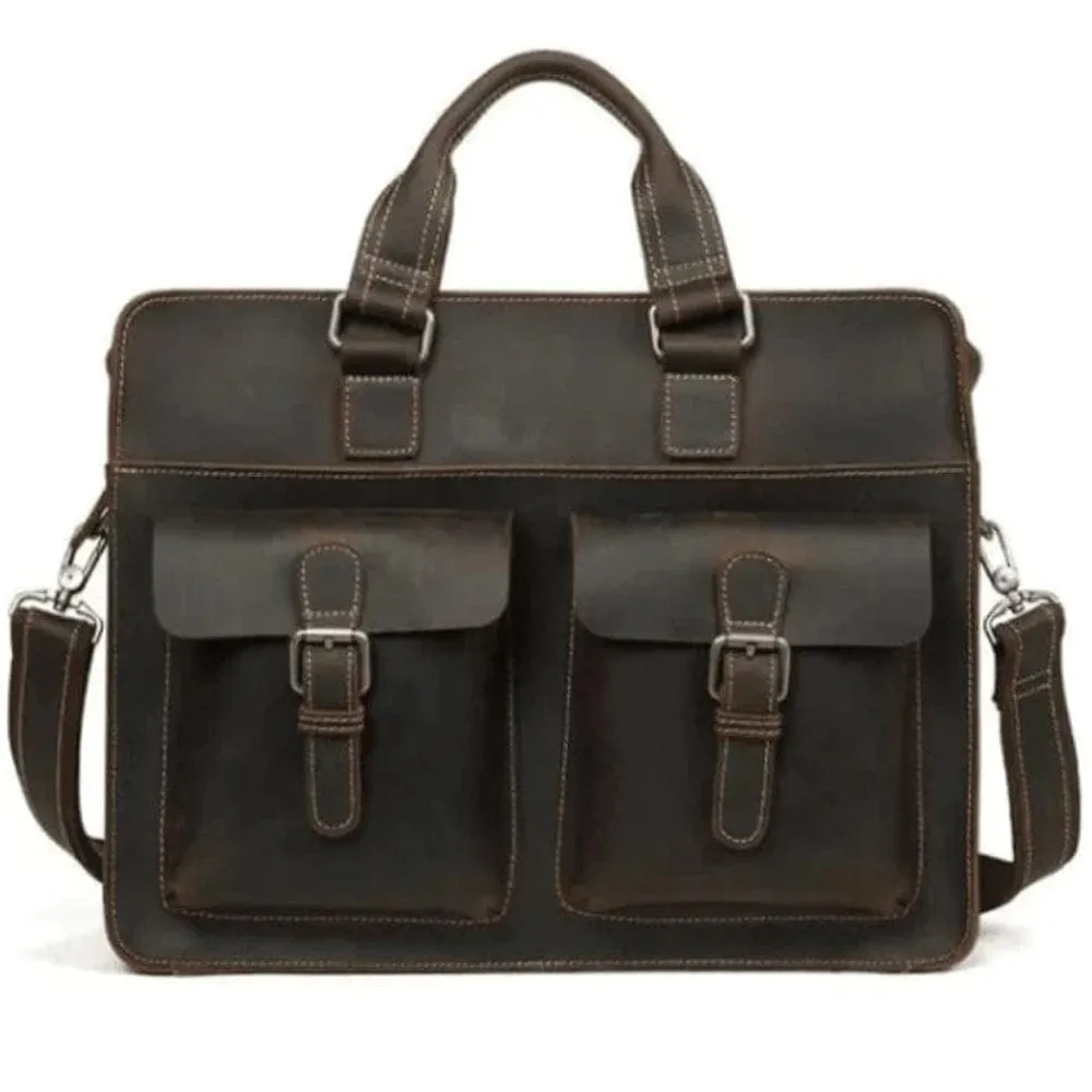 Bradley Leather Messenger