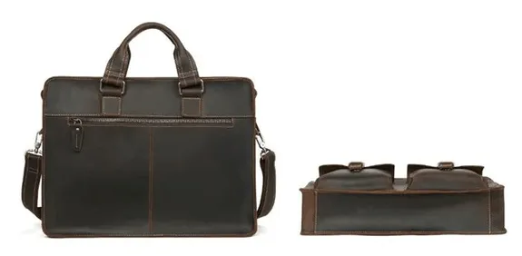 Bradley Leather Messenger