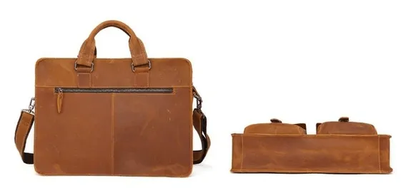 Bradley Leather Messenger