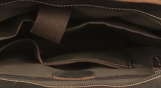 Bradley Leather Messenger