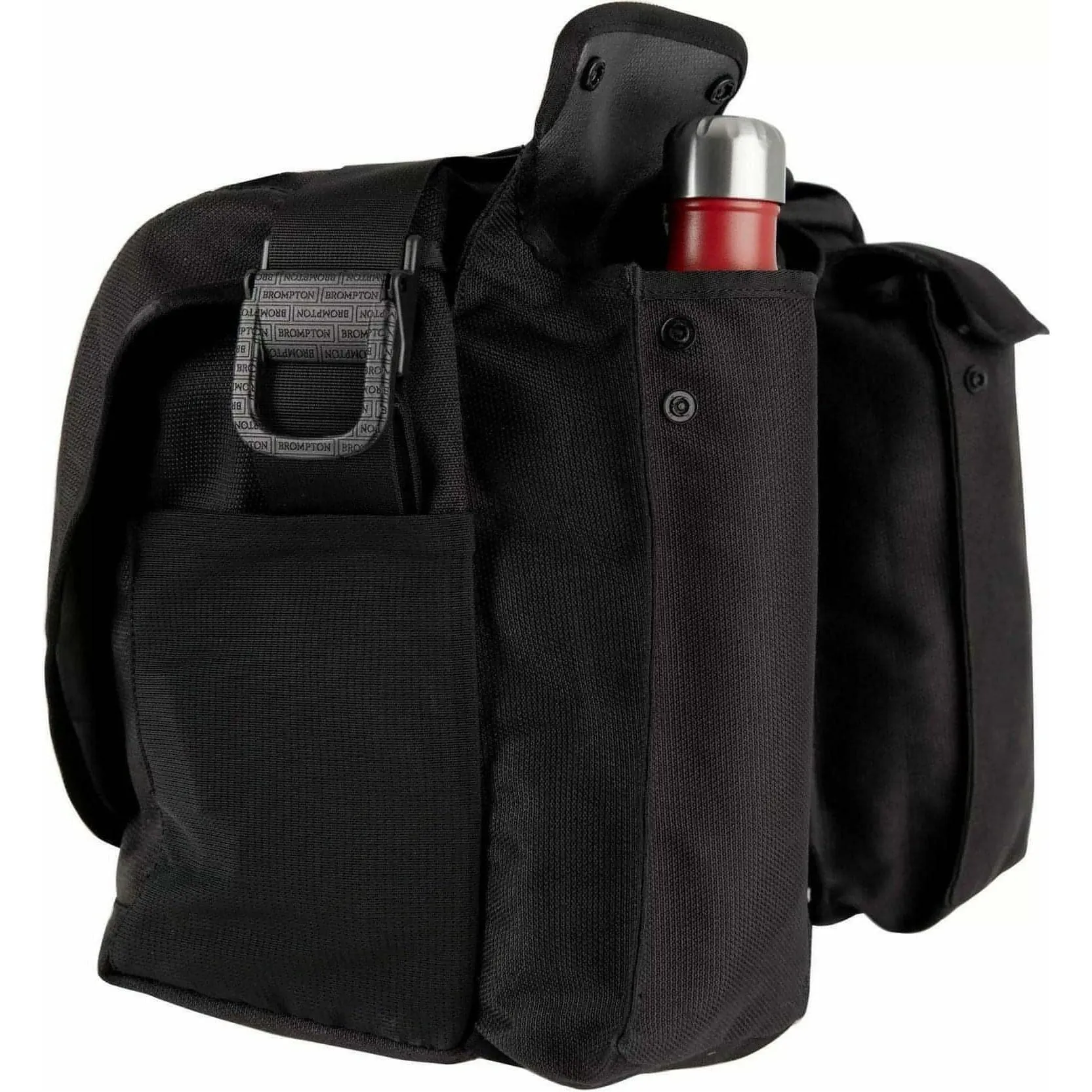 Brompton Metro Large Messenger Bag - Black