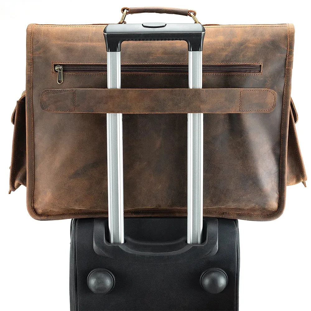 Brooks Buffalo Leather Briefcase