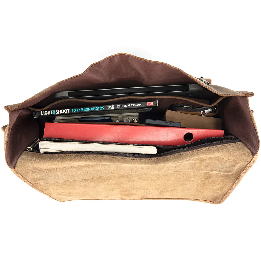 Brooks Buffalo Leather Briefcase