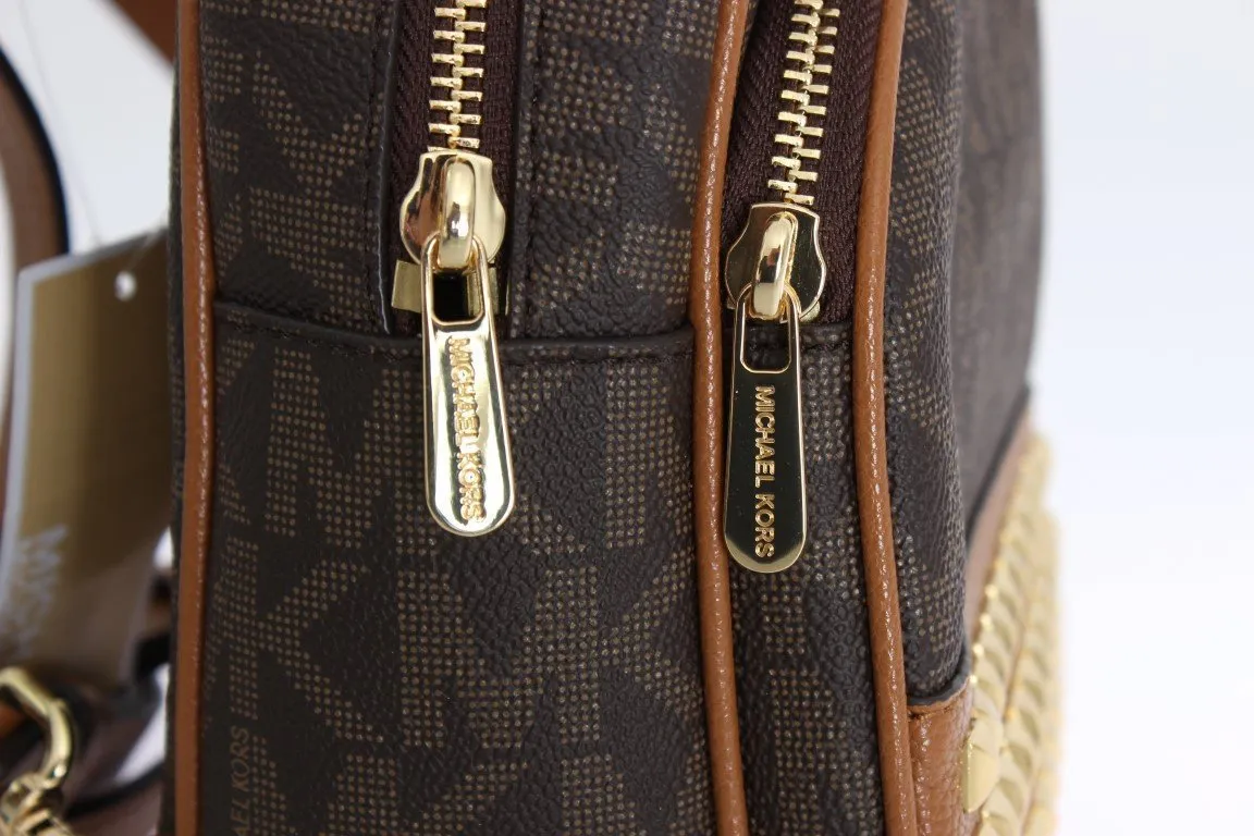 Brown ABBEY Leather XS Backpack