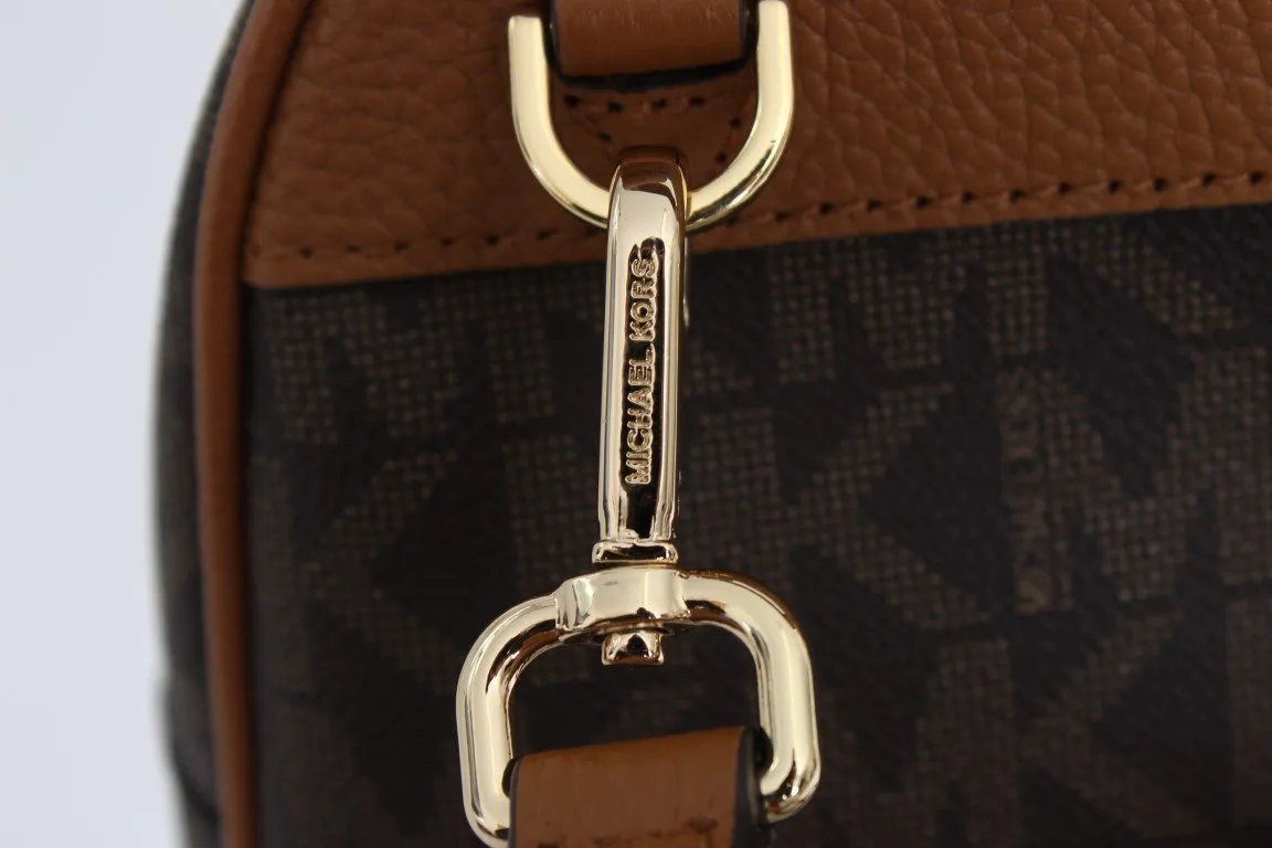 Brown ABBEY Leather XS Backpack