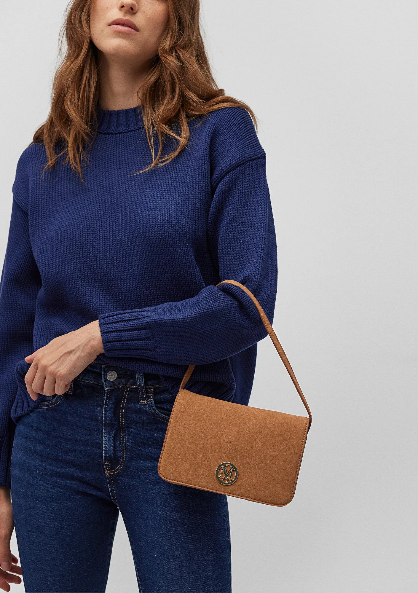 Brown Messenger Bag