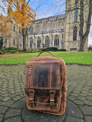 Buffalo Leather Backpack