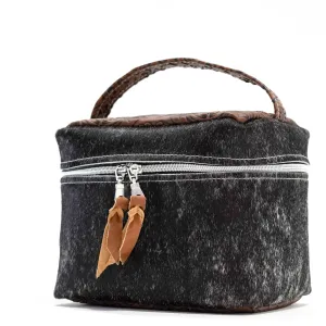 Caboose - Salt/Pepper w/ Saddle Black Jack