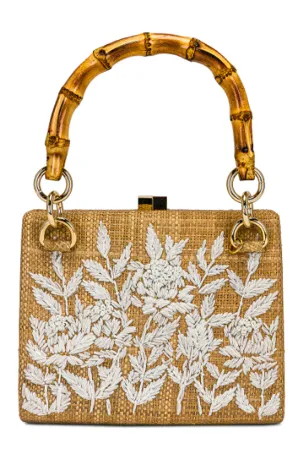 Cali Embroidered Bag by Serpui - RENTAL