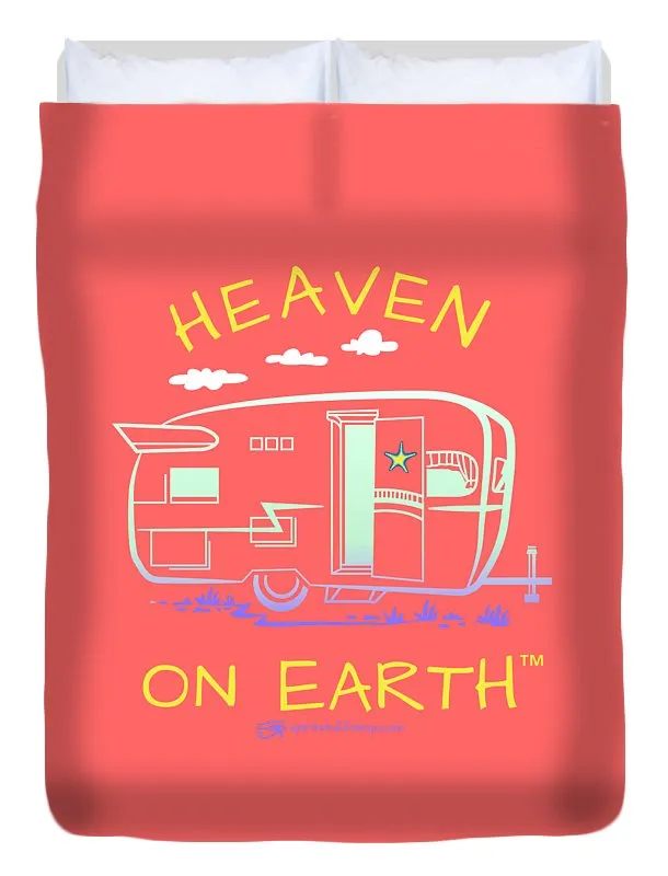 Camper/rv Heaven On Earth - Duvet Cover