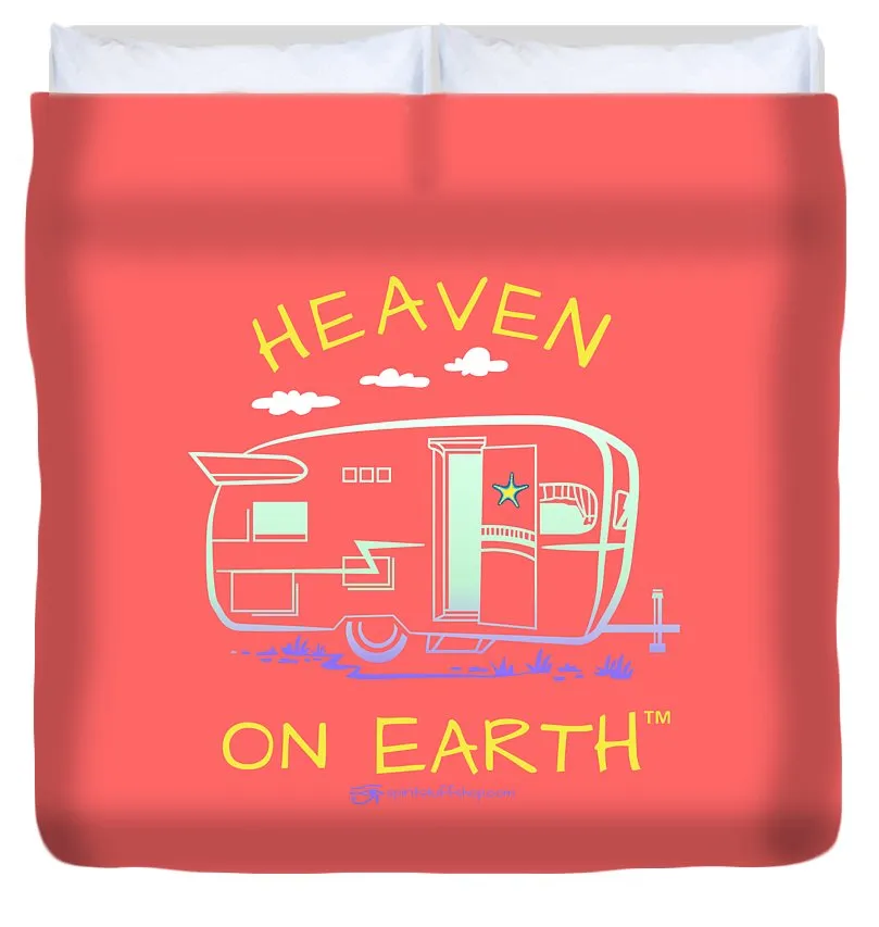 Camper/rv Heaven On Earth - Duvet Cover