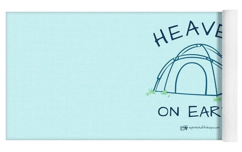 Camping/tent Heaven On Earth - Yoga Mat