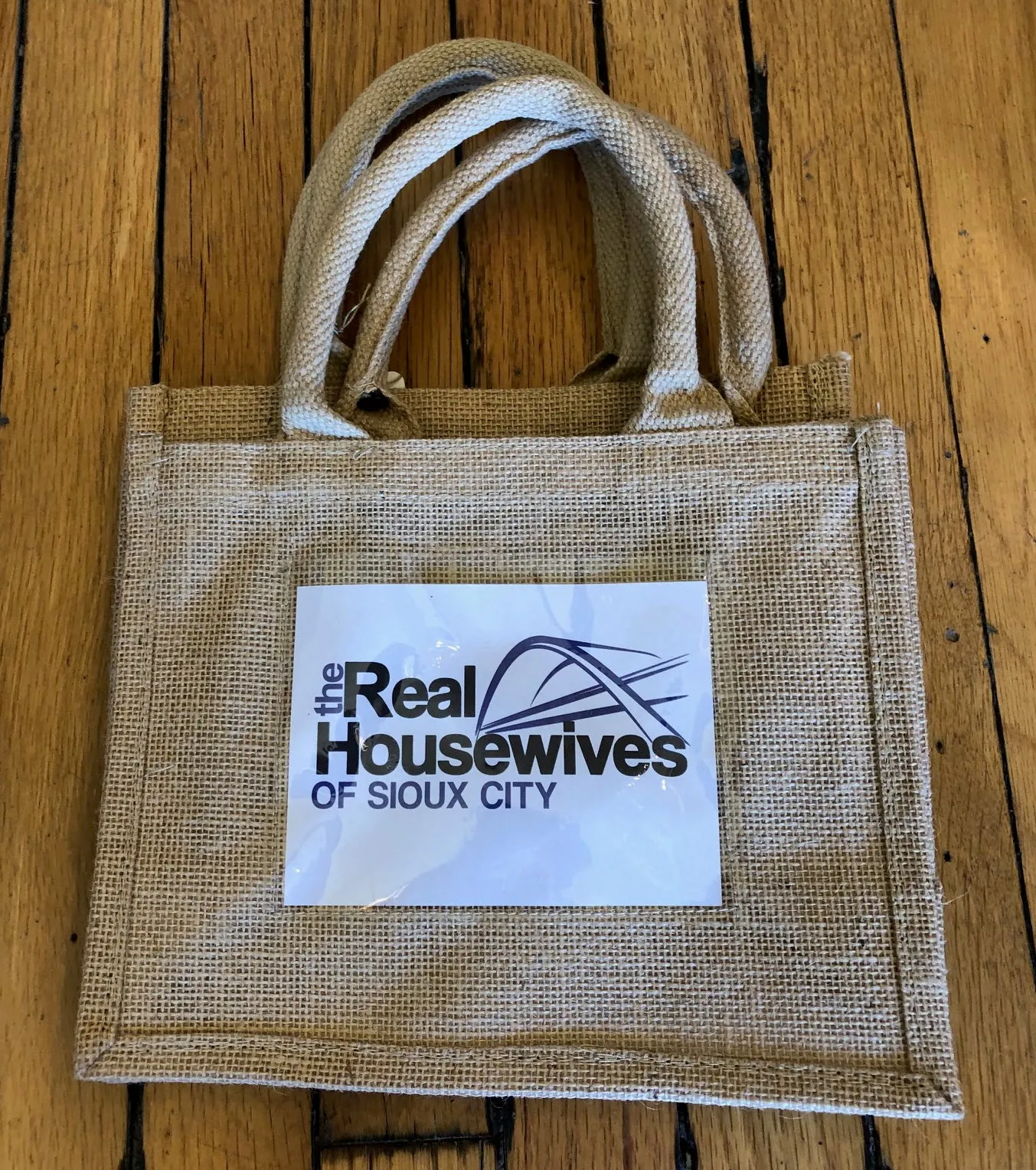 Canvas Tote with Window to Personalize