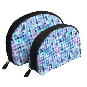 Captivate Cosmetic Personal Items Zipper Bags Set of 2