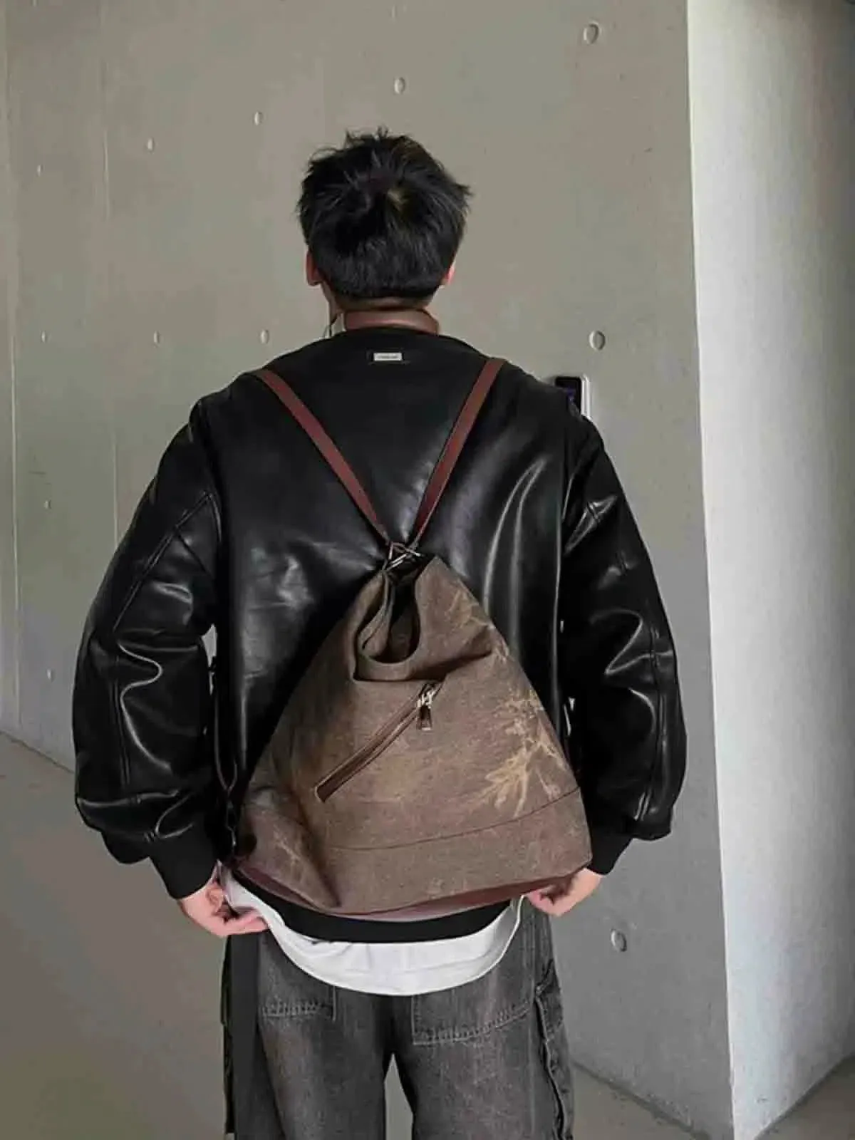 Casual Canvas Sling Bag