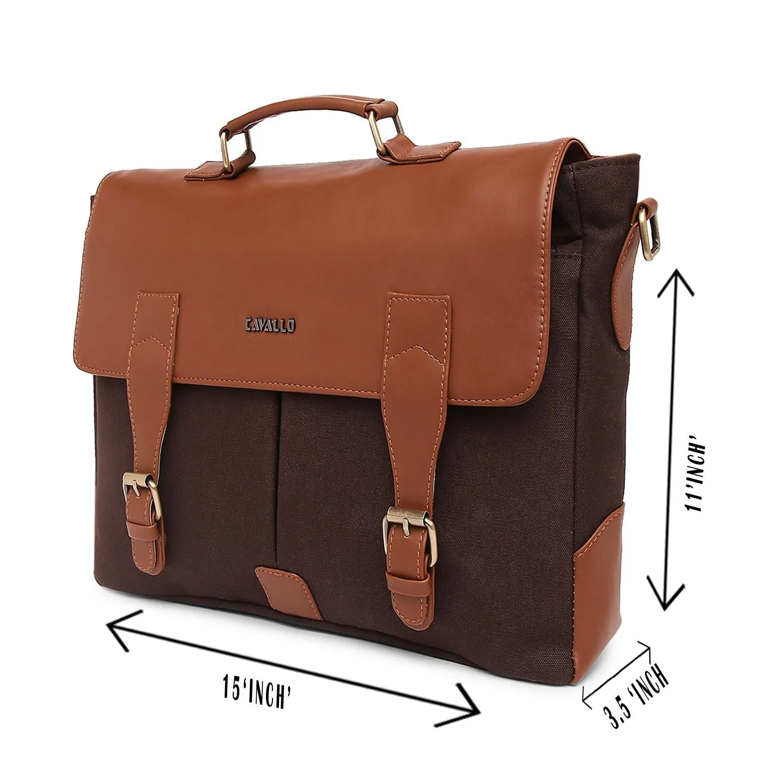 Cavallo Vintage Messenger/Laptop Bag