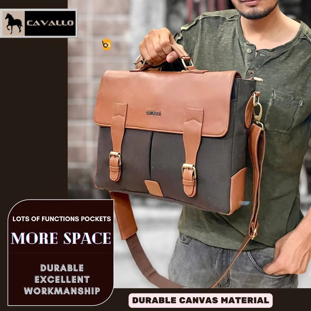 Cavallo Vintage Messenger/Laptop Bag