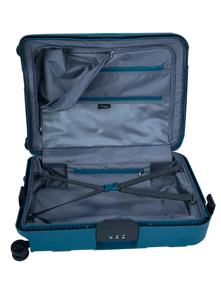 Cellini Safetech 75Cm Trolley Case Ocean