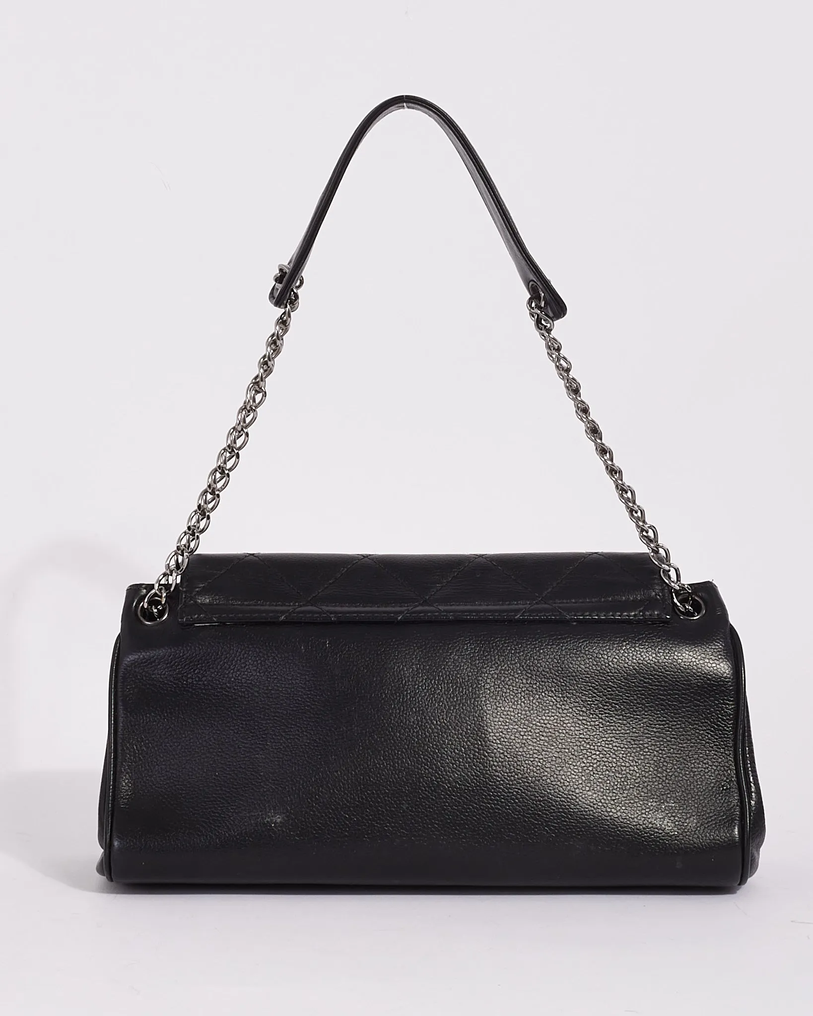 Chanel Black Caviar Leather 2003 Small Shoulder bag