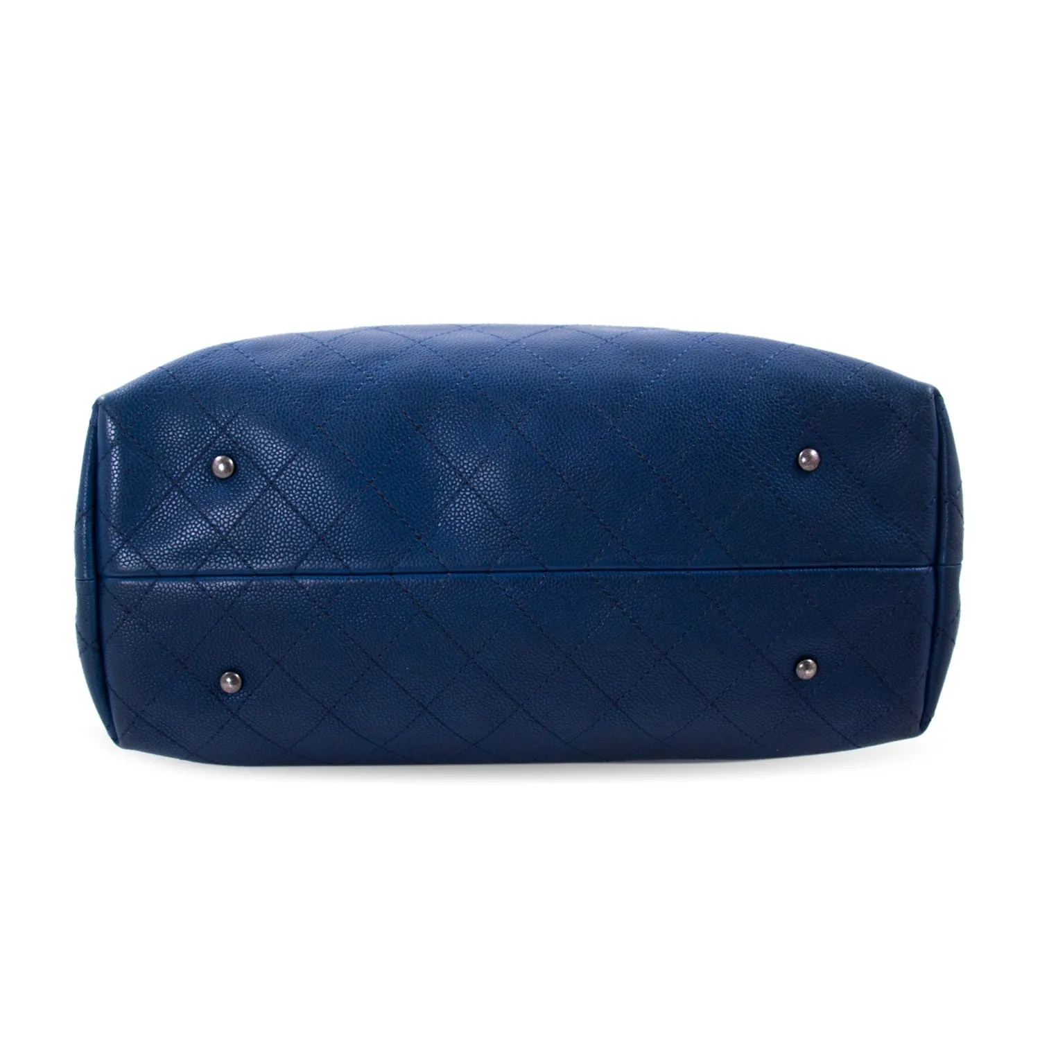 Chanel Grained Vegetal Calfskin Shopping Tote