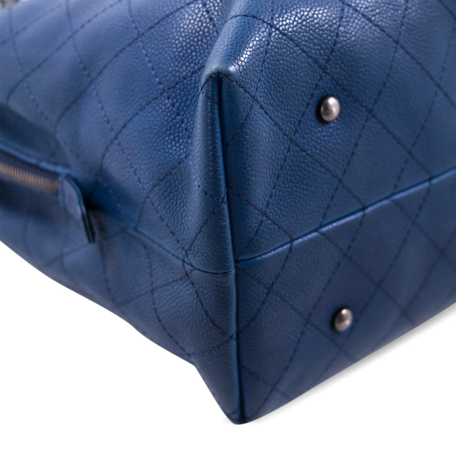 Chanel Grained Vegetal Calfskin Shopping Tote