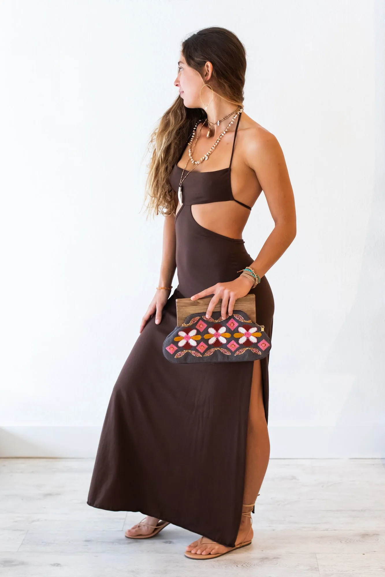 Charcoal Clutch