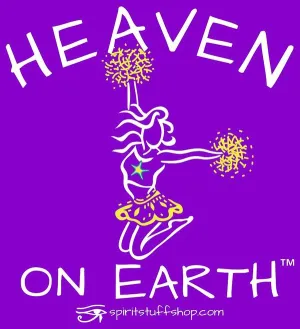 Cheerleading Heaven On Earth - Art Print