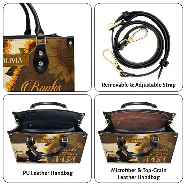 Christianartbag Designer Bags, Books Helping Introvert Avoid Conversation, Handbag Design, Designer Leather Handbag, Gifts for Women, CABLTB01010123.