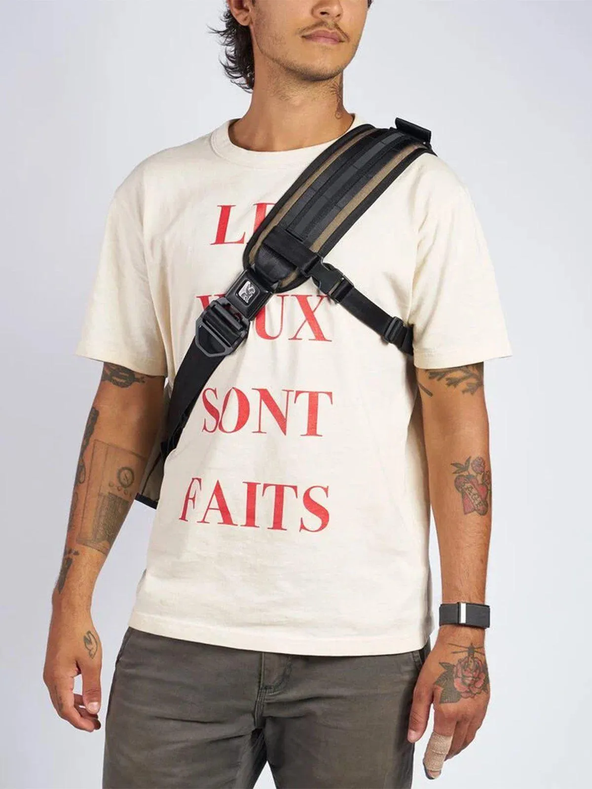 Chrome Industries Buran III Messenger Bag Stone Grey