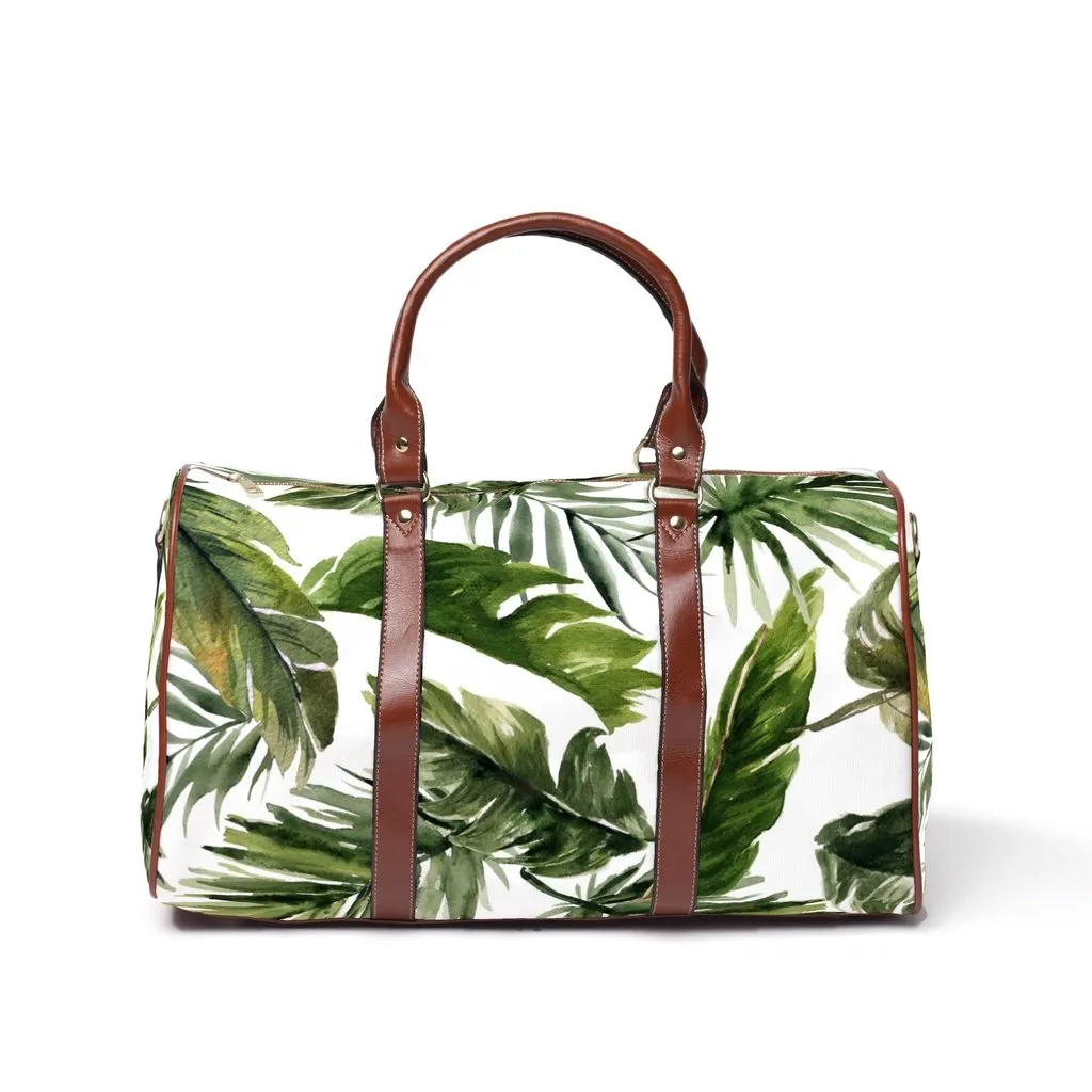 CL Large Overnight Bag | Palm Leaf