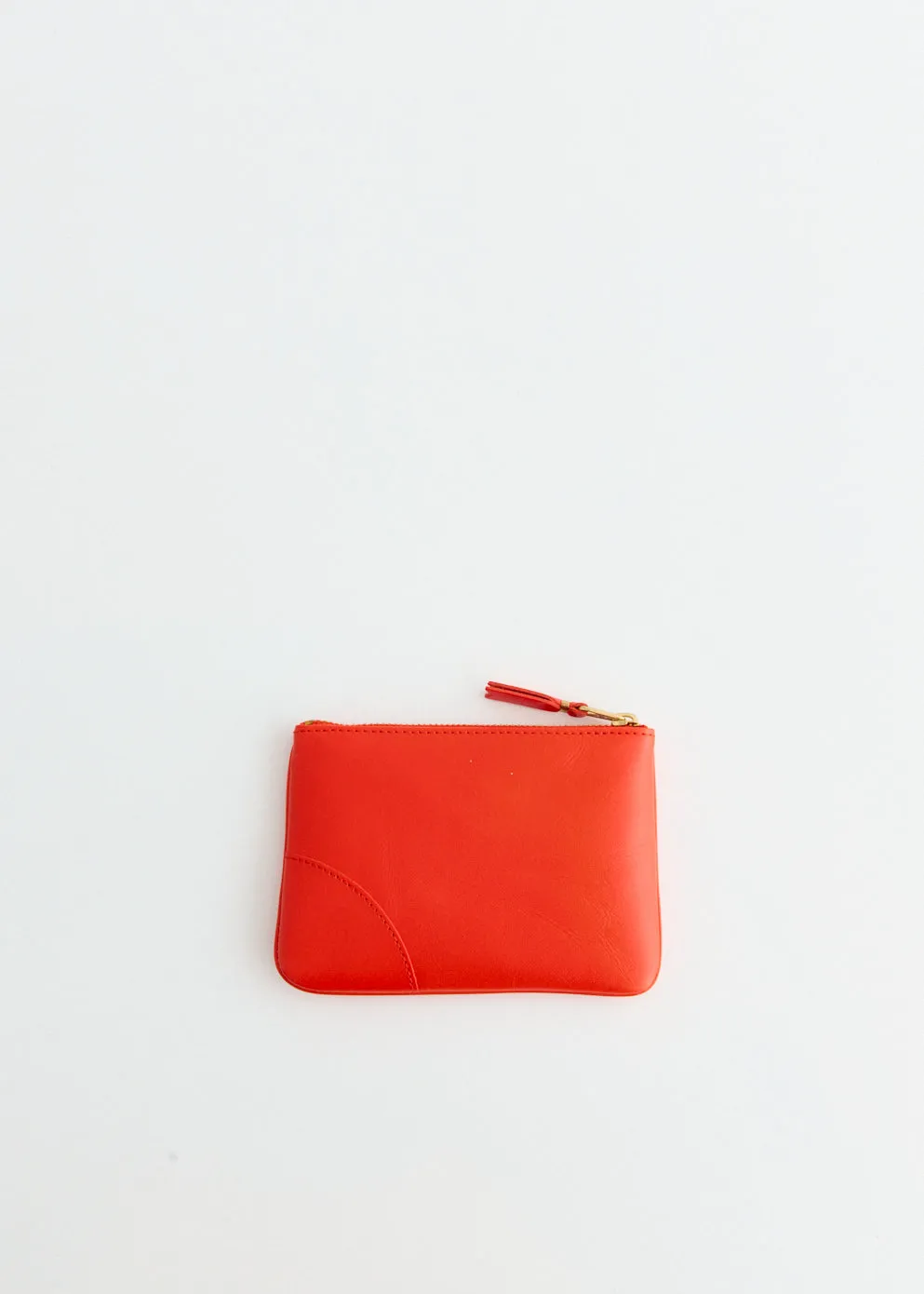 Classic Leather Line Zip Wallet