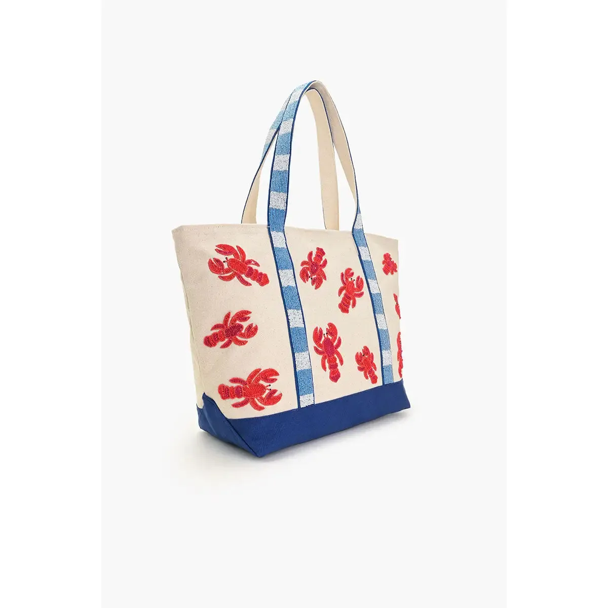 Coastal Claw Beaded Boat Bag